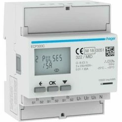 Rabatt 😀 Hager Energiezähler 3phasig ECP300C ⭐