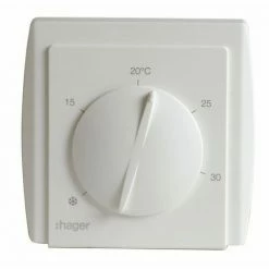Beste Bewertungen von ❤️ Einfacher Raumthermostat HAGER 54185 Mit Membran - HAGER: 54185 🎁