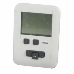 Bestes Angebot 🎁 Programmierbarer Raumthermostat HAGER EK570 Mit Batterien LR6 - HAGER: EK570 🔔