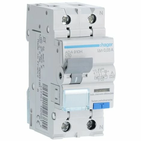 Beste Bewertungen von 💯 Fehlerstrom-Schutzschalter Hager 1P+N 30MA 10A ADA910H 🔥 1 Beste Bewertungen von 💯 Fehlerstrom-Schutzschalter Hager 1P+N 30MA 10A ADA910H 🔥