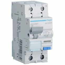 Budget 🔔 Fehlerstrom-Schutzschalter Hager 1P+N 30MA 16A ADA916H 🎉