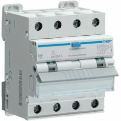 Auslauf 🤩 Hager 4P 300MA 32A Magnetothermischer Fehlerstrom-Schutzschalter AFP482H ✔️