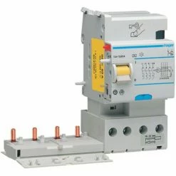 Neu 🔥 Hager-Differenzialsperre 4P 63A 30mA AC 3 Module BD464N ⭐