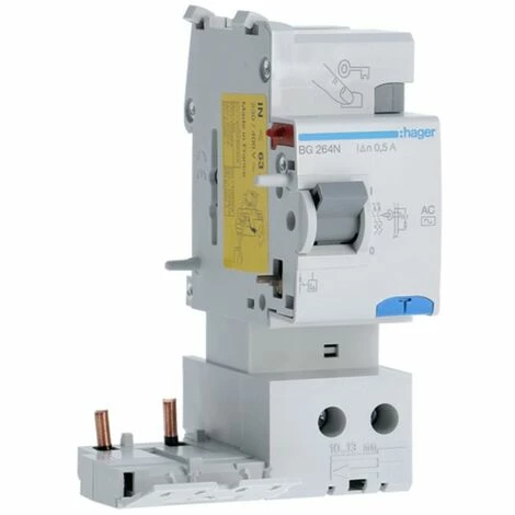 Blitzangebot 😀 Hager-Differenzialsperre 2P 63A 500mA AC 2 Module BG264N 🤩 1 Blitzangebot 😀 Hager-Differenzialsperre 2P 63A 500mA AC 2 Module BG264N 🤩