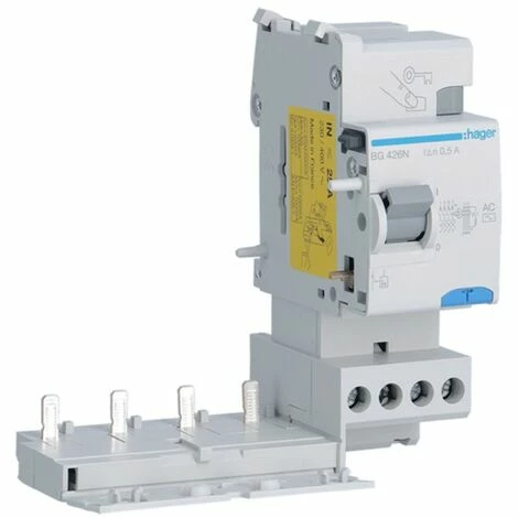 Großhandel 🔥 Hager-Differenzialsperre 4P 25A 500mA AC 2 Module BG426N 🌟 1 Großhandel 🔥 Hager-Differenzialsperre 4P 25A 500mA AC 2 Module BG426N 🌟