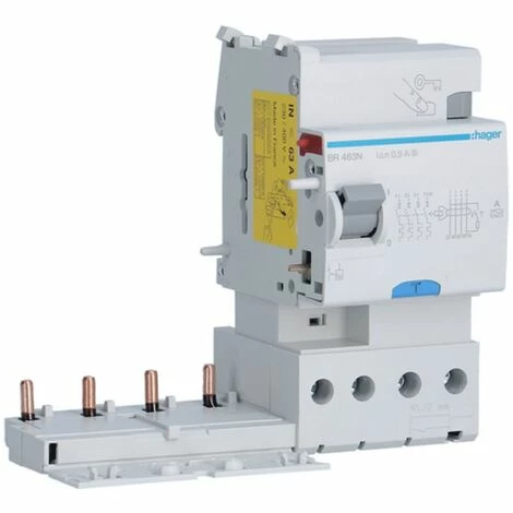 Hager Differenzialsperre 4P 63A 500mA A/S 3 Module BR463N Bestes Angebot ✨ Hager Differenzialsperre 4P 63A 500mA A/S 3 Module BR463N 😀 -HAGER SHOP 28566925 1