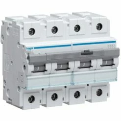 Blitzangebot 🥰 Leistungsschalter Hager 4P 10KA 125A C 6 Module HMF499 😀