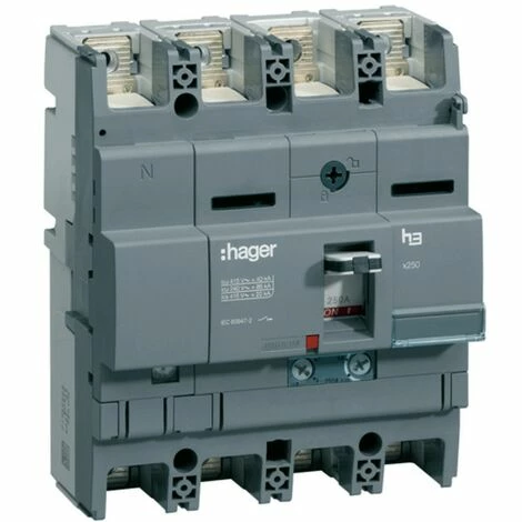 Thermisch-magnetischer Schutzschalter Hager 4P 250A 40KA X250 HNB251H Bester Verkauf 🧨 Thermisch-magnetischer Schutzschalter Hager 4P 250A 40KA X250 HNB251H 👏 -HAGER SHOP 28566993 1