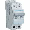Bester Verkauf 👍 Leistungsschalter Hager 2P 20A 6KA C 2 Module MCA220 🧨