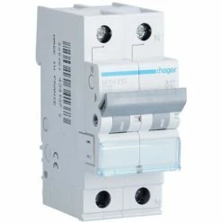 Blitzangebot 😉 Leistungsschalter Hager 1P+N 10A 4,5 KA C 2 Module MYN510 🧨