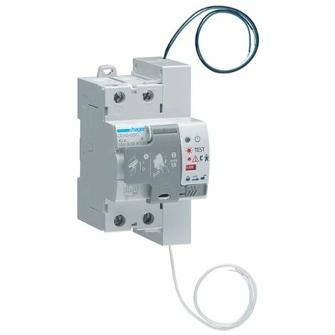 Schlussverkauf ❤️ Hager Fehlerstrom-Schutzschalter Mit Automatischer Rückstellung 40A 2P CDA240SC ✨ 1 Schlussverkauf ❤️ Hager Fehlerstrom-Schutzschalter Mit Automatischer Rückstellung 40A 2P CDA240SC ✨