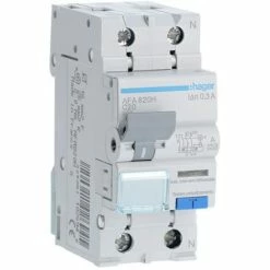 Billig 🎉 Fehlerstrom-Schutzschalter Hager 1P+N 300MA 20A AFA820H ❤️
