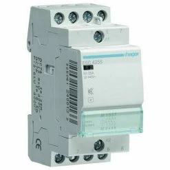 Rabatt 👏 Hager Installationsschütz 25A 230V/AC 400V/UC 4S 1900W/AGL 950VA/LL 2TE ESC425S 👍