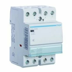 Bestpreis 👍 Hager Installationsschütz 40A 230V/UC 400V/UC 4S 4000W/AGL 1900VA/LL 3TE ESC440S 😉