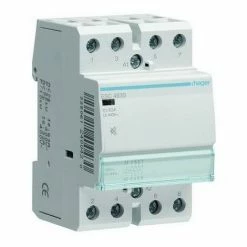 Bestes Angebot 😀 Hager Installationsschütz 63A 230V/UC 400V/UC 4S 6500W/AGL 3000VA/LL 3TE ESC463S ✨