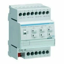 Coupon 👏 Hager Heizungsaktor KNX REG 6Ausg 0,16A 24-230V Bussystem KNX Handschaltung TXM646R ✔️