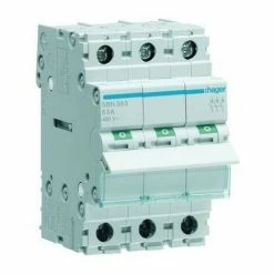 Billig 💯 Hager Ausschalter REG 3S 63A 400V 3TE SBN363 🛒