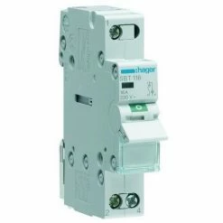 Budget 👏 Hager Ausschalter REG 1S 16A 230V LED 1TE SBT116 ❤️