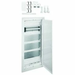 Bester Verkauf 🛒 Hager Multimediaverteiler UP 4x12TE Kst IP30 348x755,5x94,5mm ET98mm REG Geschl VU48NW ⭐