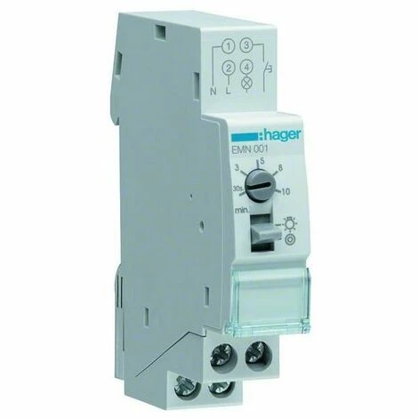 Hager Treppenlichtzeitschalter REG elektr 1TE 230VAC 3-/4-Leiter-Schaltung nachschaltb EMN001 Angebote 🎉 Hager Treppenlichtzeitschalter REG Elektr 1TE 230VAC 3-/4-Leiter-Schaltung Nachschaltb EMN001 ⭐ -HAGER SHOP 29887235 1