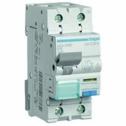 Bester Verkauf 😀 Hager FI/LS-Schutzschalter 1p+N B16 0,03A 240V A 10kA 2TE ADA516D ⭐