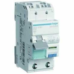 Coupon 🌟 Hager FI/LS-Schutzschalter 1p+N B16 0,03A 240V A 6kA 2TE ADS916D 🎉