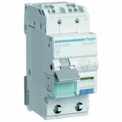 Neu ⌛ Hager FI/LS-Schutzschalter 1p+N C16 0,03A 240V A 6kA 2TE ADS966D 🔥