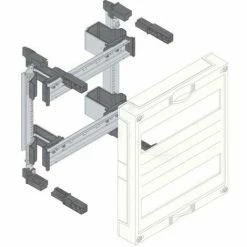 Alternative view of Besorgen 😍 Hager Verteilerbaugruppe REG UniversN 12TE 2st 300x250x125mm UD21B1 👏