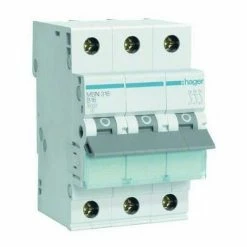Rabatt 🥰 Hager Leitungsschutzschalter AC B 16A 3p 415V 6kA 3TE 50Hz Zusatzeinrichtungen Möglich MBN316 ⌛