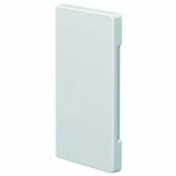 Großhandel 🎁 Hager Endstück GEB-K 130x68mm Kst Li/re Rws RAL9010 Halogenfrei Unbeh BR6513069010 👍