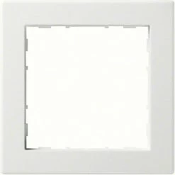 Auslauf ✔️ HAGER Kallysto.pur 1-fach Rahmen Brillantweiß 🛒