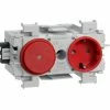 Budget ⌛ Hager STECKDOSE/SCHALTER FRONTR. ROT (GS11013020) 🌟
