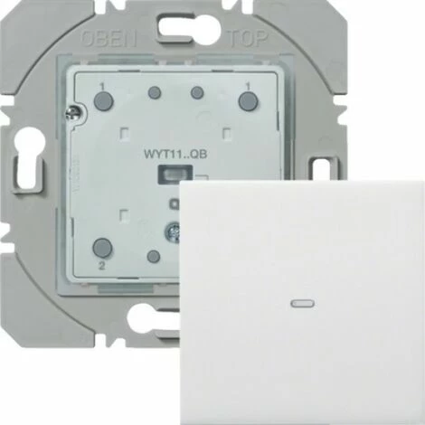 Großhandel 🎁 Hager WANDFUNKT.BATT.1-F.Q.-LINK,B.W (WYT110QB) 👍 1 Großhandel 🎁 Hager WANDFUNKT.BATT.1-F.Q.-LINK,B.W (WYT110QB) 👍