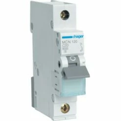 Brandneu 😉 Hager LS-SCHALTER 1P 20A-C 6KA 1PLE (MCN120) 😍