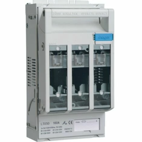 Auslauf 🤩 Hager NH00-TRENNER 3X160A HUTPROFILS (LT050) 💯 1 Auslauf 🤩 Hager NH00-TRENNER 3X160A HUTPROFILS (LT050) 💯