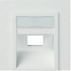 Beste Bewertungen von 😉 HAGER Kallysto Abdeckung F.UAE-Anschlussdose 1-fach Brillantweiß 🌟