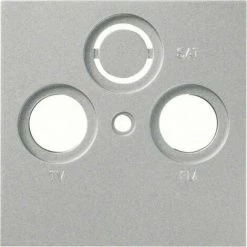 Aktion 🌟 Hager Z-ABD. ANTENNENDOSE 2-/3F SI (WYA206) 😍