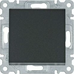 Großhandel ❤️ HAGER Lumina | Schwarzer Schalter WL0023 🔔