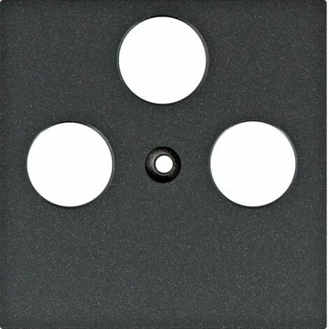 HAGER Lumina | Abdeckung R/TV/SAT Televes Lumina schwarz WL6323 Schlussverkauf 🥰 HAGER Lumina | Abdeckung R/TV/SAT Televes Lumina Schwarz WL6323 👏 -HAGER SHOP 37474380 1