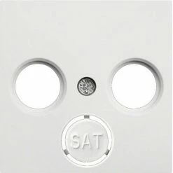 Beste Bewertungen von 😉 HAGER Lumina | R/TV/SAT Abdeckung Polarweiß WL6320 🥰