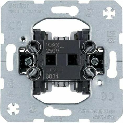 Besorgen 🤩 HAGER BERKER | Ein-/Ausschaltmechanismus 10AX 250V 3031 😉 1 Besorgen 🤩 HAGER BERKER | Ein-/Ausschaltmechanismus 10AX 250V 3031 😉