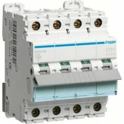 Schlussverkauf ⭐ Hager LS-SCHALTER 3P+N 16A-C 10KA (NC 616) 🌟