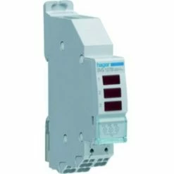 Schlussverkauf 🤩 HAGER 3-fach LED Leuchtmelder Rot 230VAC Reiheneinbau 1TE 🥰