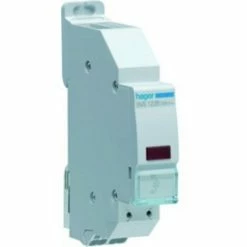 Bestpreis 🎁 HAGER LED Leuchtmelder Rot 230VAC Reiheneinbau 1TE ⌛