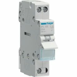 Brandneu 🔔 Hager WECHSELSCHALTER 1POL. 25A (SFL125) 👍