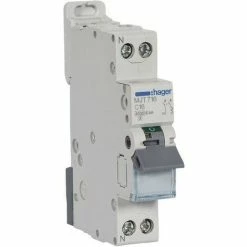 Besorgen 😍 Disjoncteur 1P N 4.5-6kA Courbe C-10A - HAGER : MJT710 ⌛