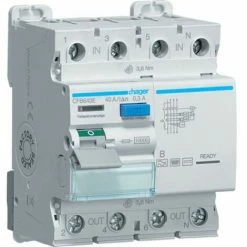 Auslauf 😀 Hager FI-SCH. 3P+N 10KA 40A 300MA B (CFB640E) ⌛