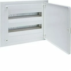 Am billigsten ✔️ HAGER VF218PES | VF Golf Einbauschalttafel 2 Reihen 36 Module Weiße Tür QC Strip 🎉