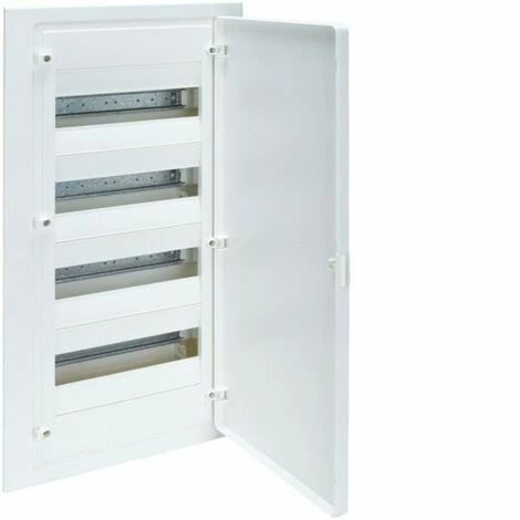 Blitzangebot 🧨 HAGER VF412PE | VF Golf Einbauschalttafel Mit 4 Reihen 48 Module Opak Weiß+Streifen 🧨 1 Blitzangebot 🧨 HAGER VF412PE | VF Golf Einbauschalttafel Mit 4 Reihen 48 Module Opak Weiß+Streifen 🧨