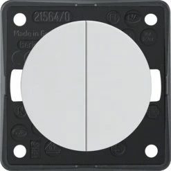 Blitzangebot ✔️ HAGER INTEGRO? DOPPELDRUCKTASTER MIT GEMEINSAMEM ANSCHLUSS POLARWEIß 🎁 -HAGER SHOP 53705035 3